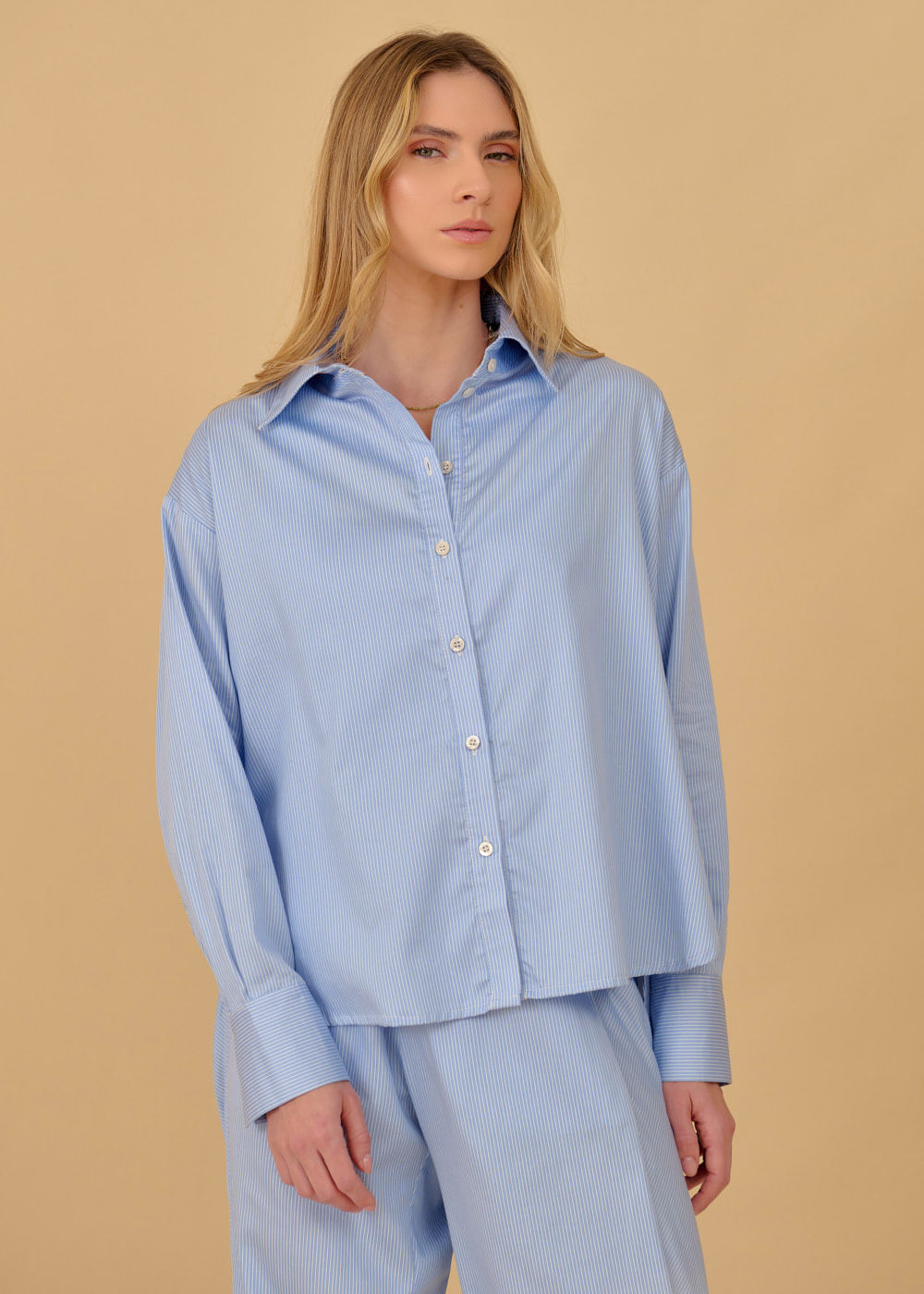 55.70.3602LIS CAMISA LISTRADA OVERSIZED