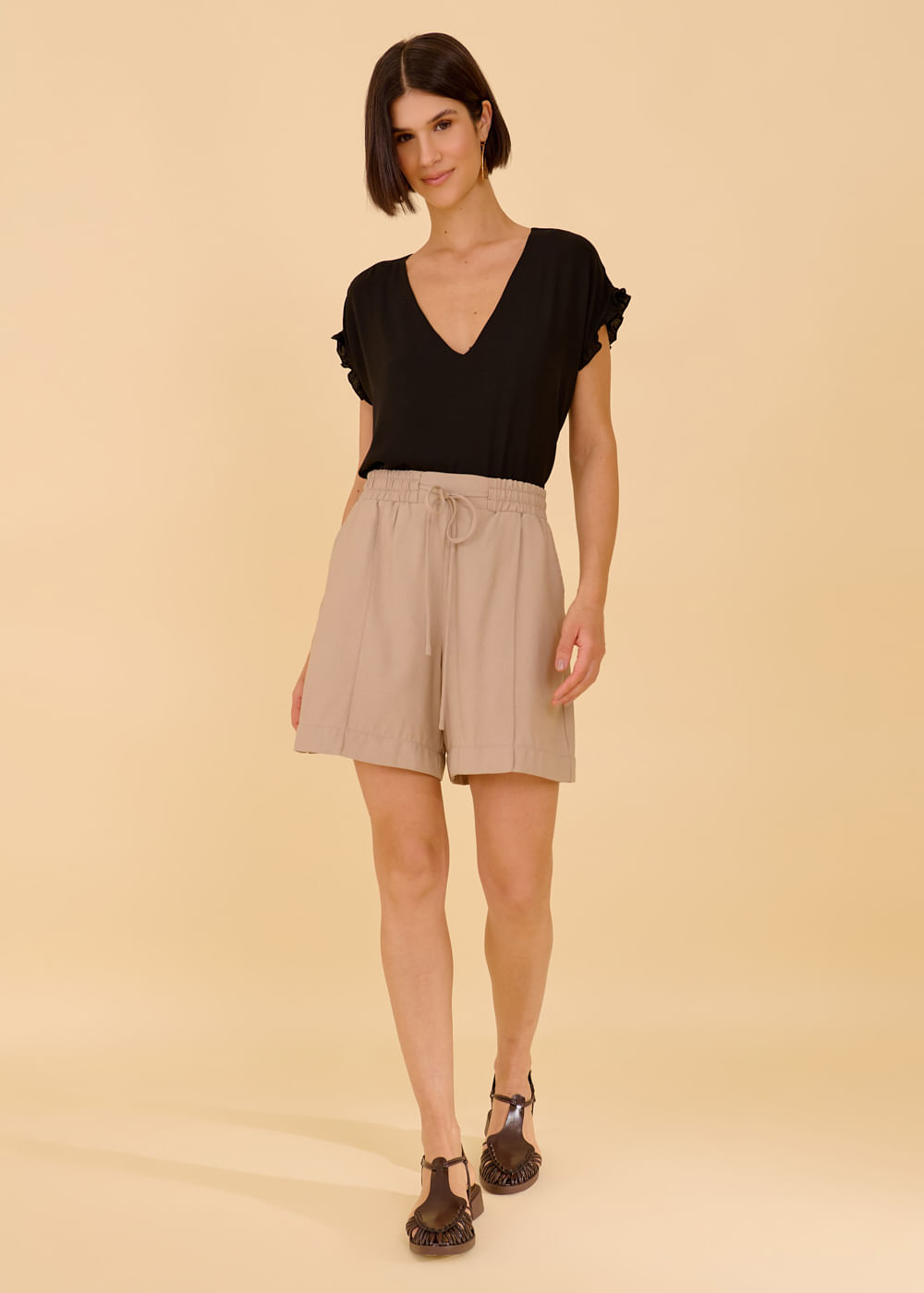 22.50.3618ARE SHORTS ALFAIATARIA DETALHADO