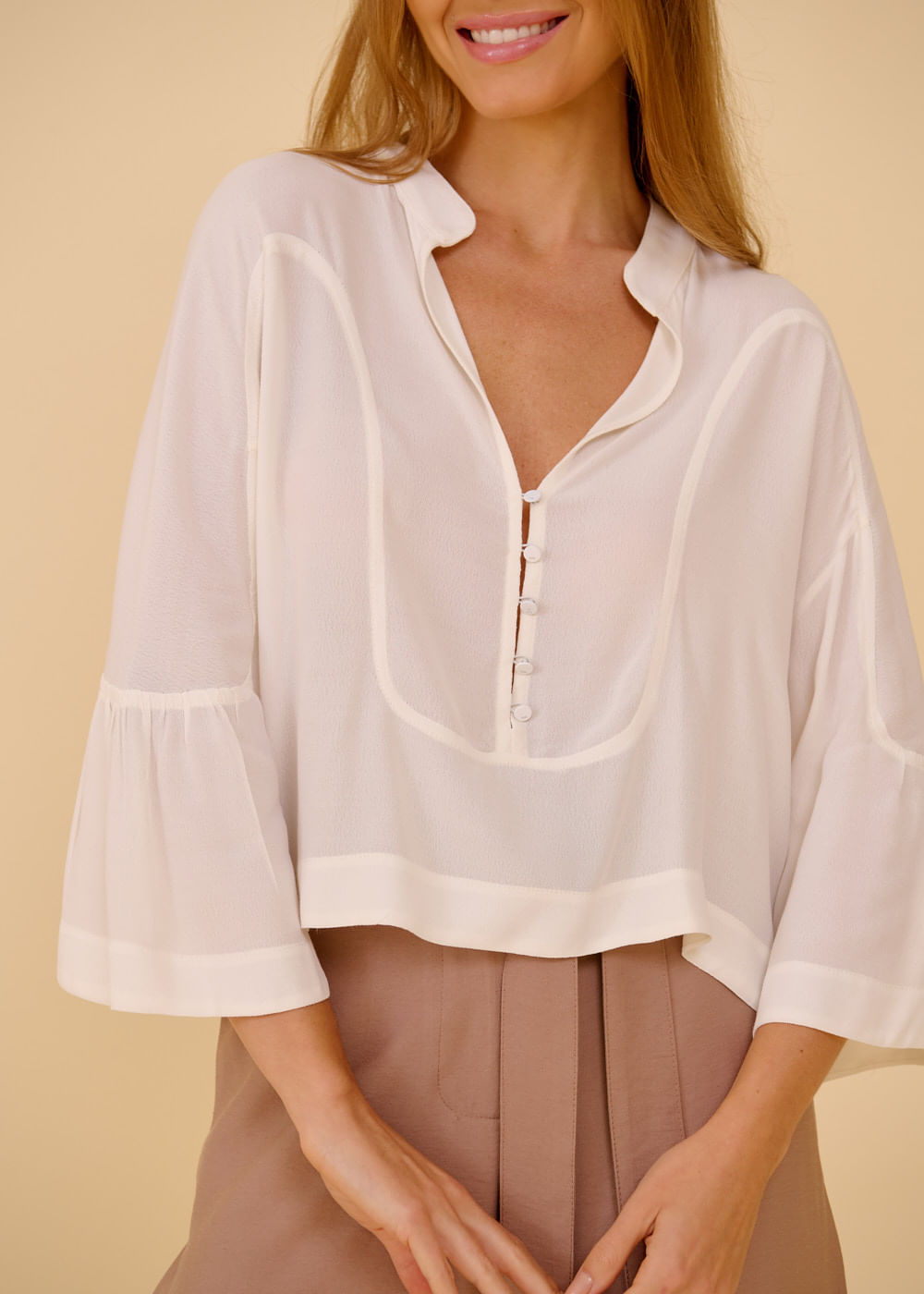 59.60.3606OFW CROPPED MANGA 3/4 RECORTES - HIGHLINE