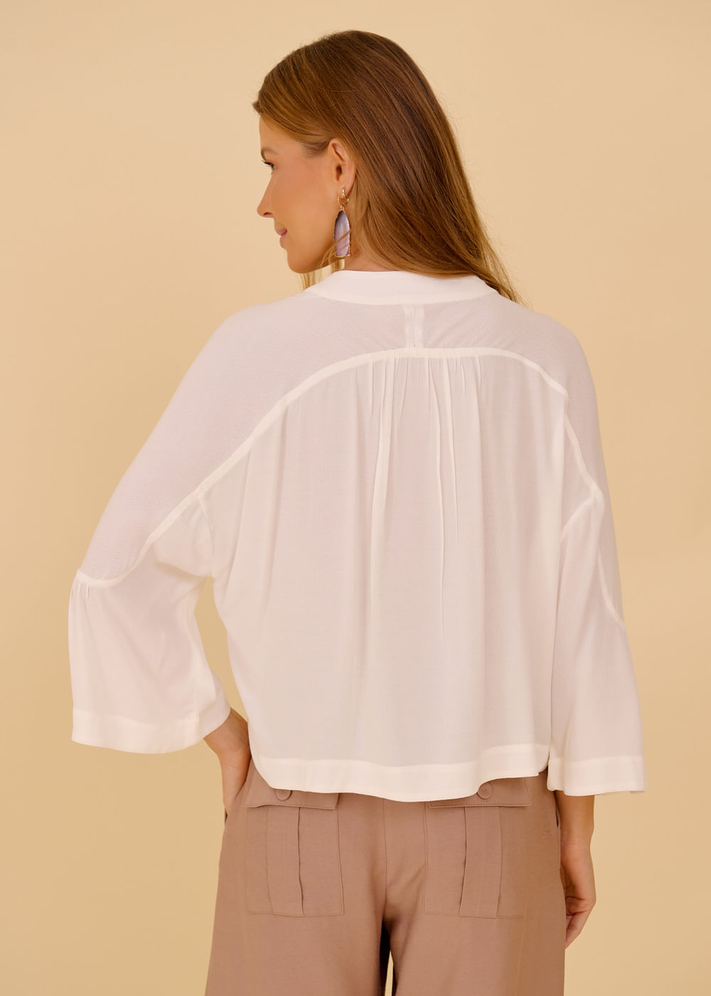 59.60.3606OFW CROPPED MANGA 3/4 RECORTES - HIGHLINE