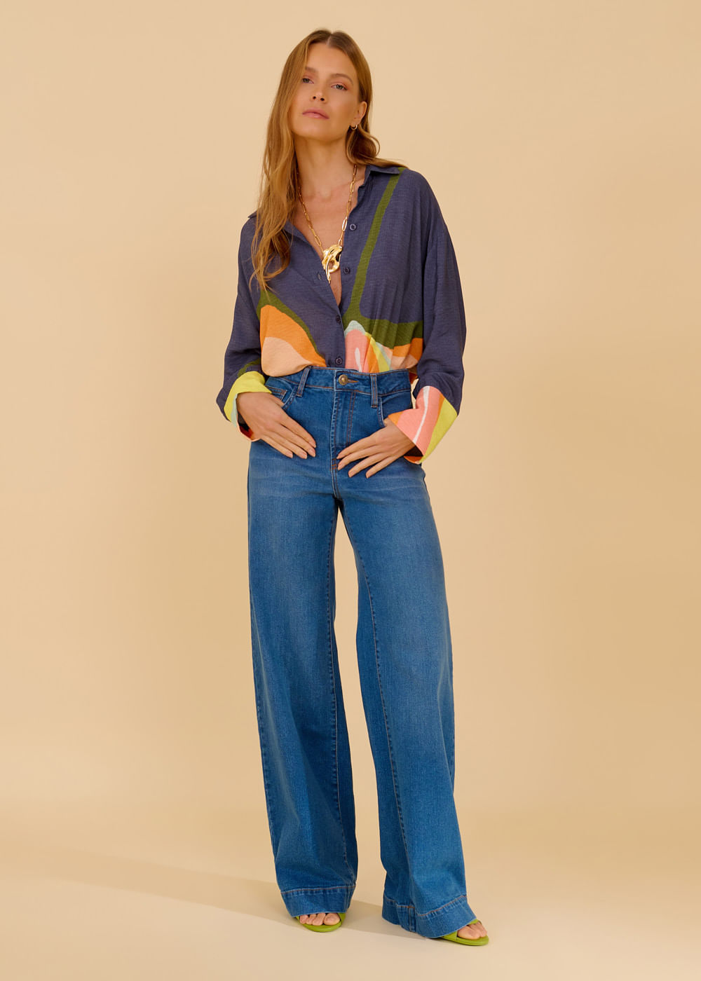 12.21.3606DES CALÇA JEANS RETA FIVE POCKTES