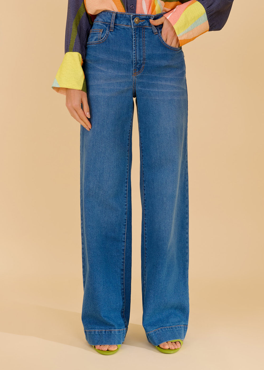 12.21.3606DES CALÇA JEANS RETA FIVE POCKTES