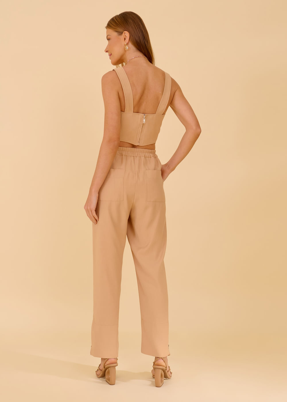 22.21.3609CLI CALÇA COMFORT ZIPER NA BARRA  - HIGHLINE