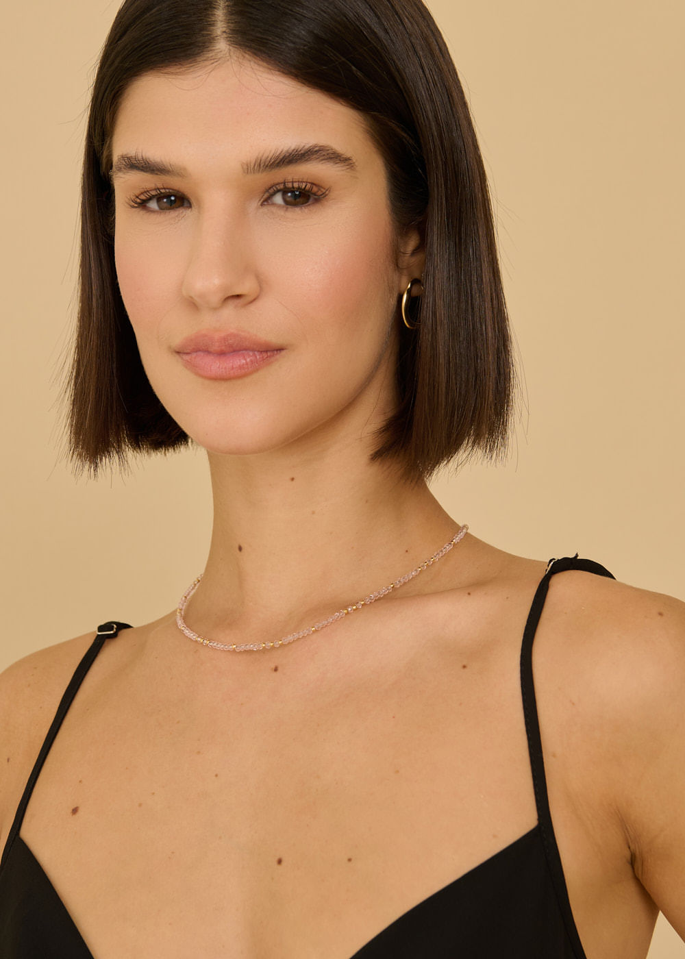 75.00.3625BSA  COLAR CHOKER CRISTAIS