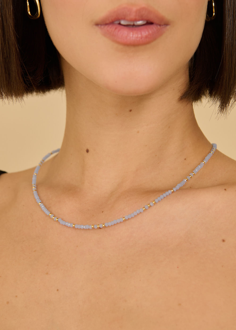 75.00.3625LGA  COLAR CHOKER CRISTAIS