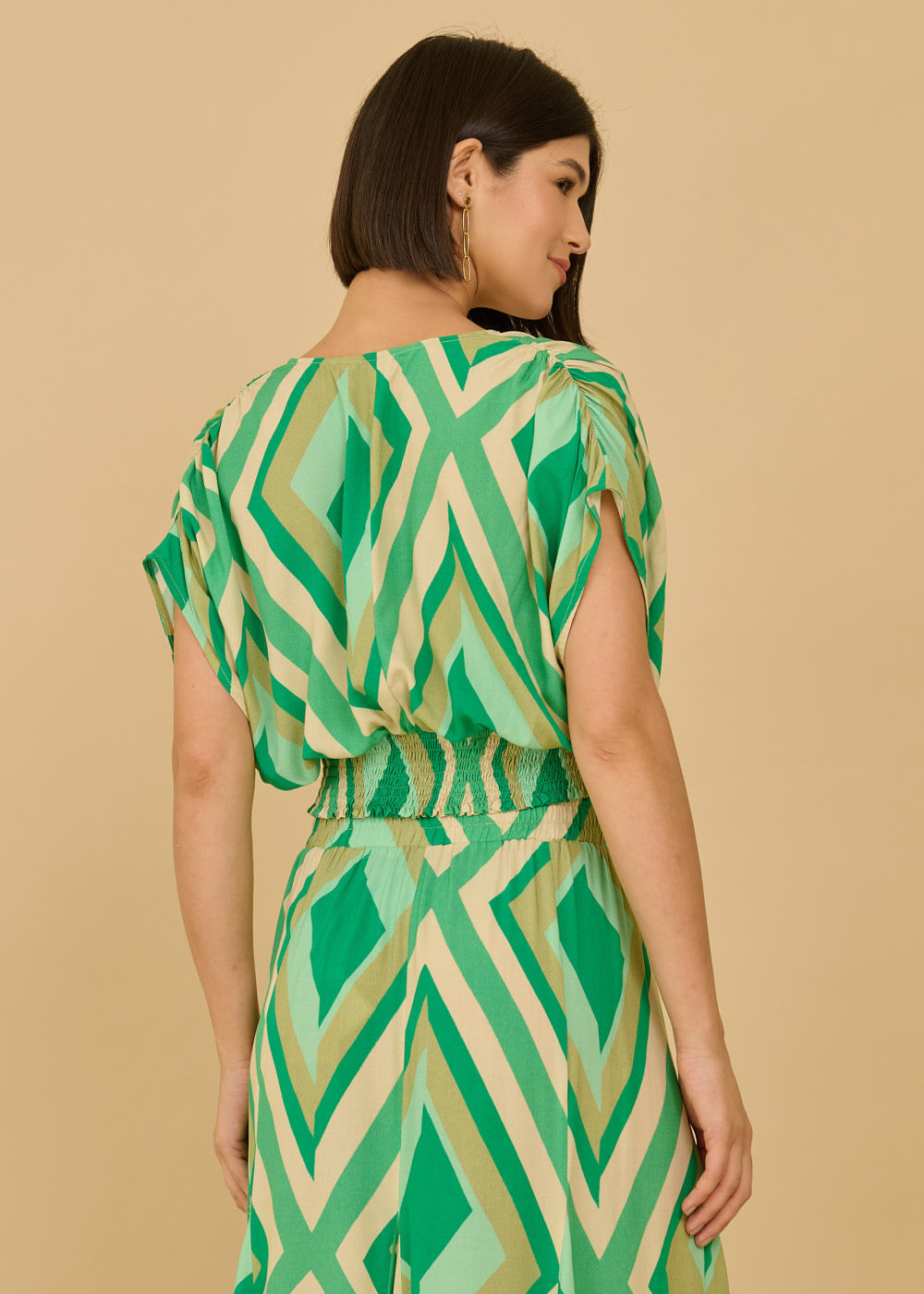 57.20.3614EST BLUSA M/C CROPPED ESTAMPA CAMPECHE