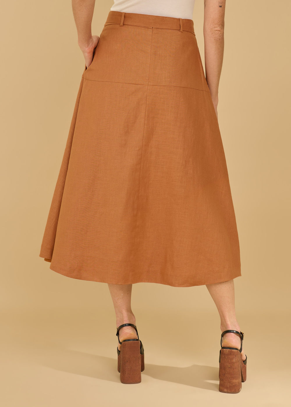 24.21.3607TRC SAIA MIDI ALFAIATARIA COM CINTO