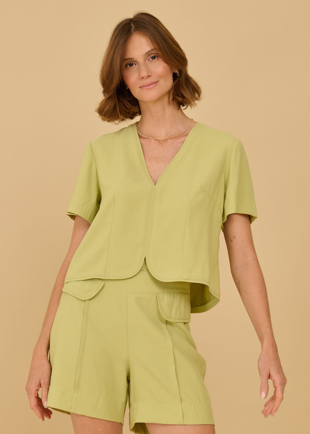 27.40.3602VPI BLUSA DECOTE V DETALHE EM GALÃO - HIGHLINE