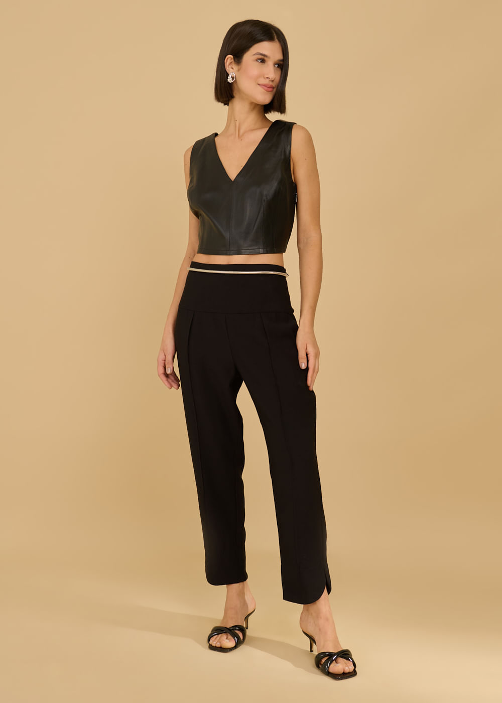 22.21.3602PTO CALÇA RETA PALA LARGA -HIGHLINE