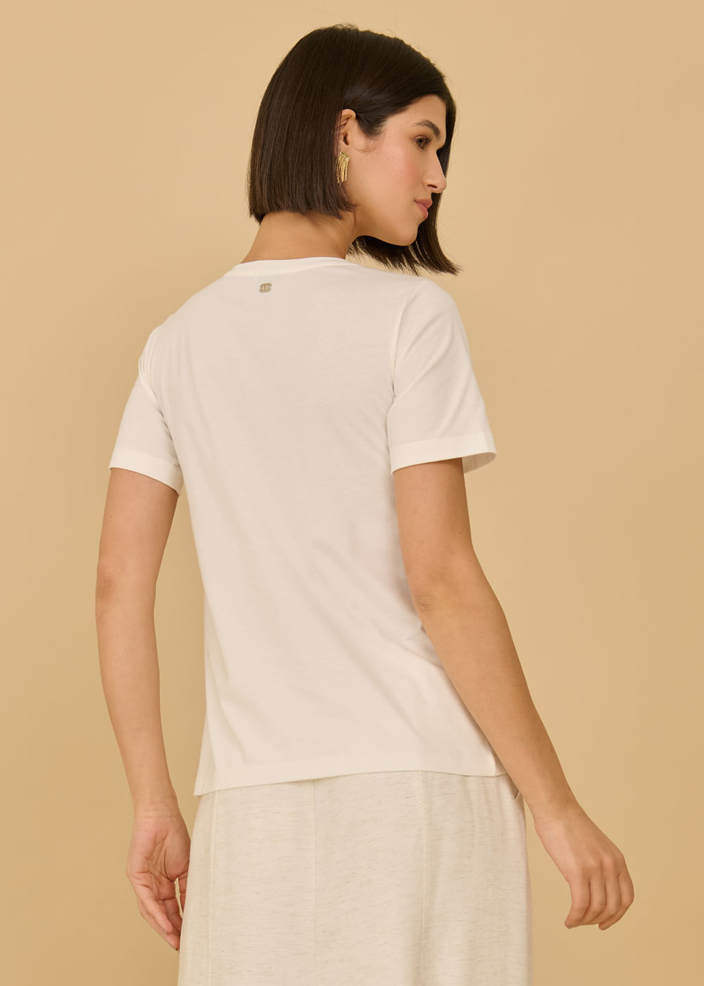 67.43.3603OFW T-SHIRT APLICAÇÃO LA LIBERTÉ