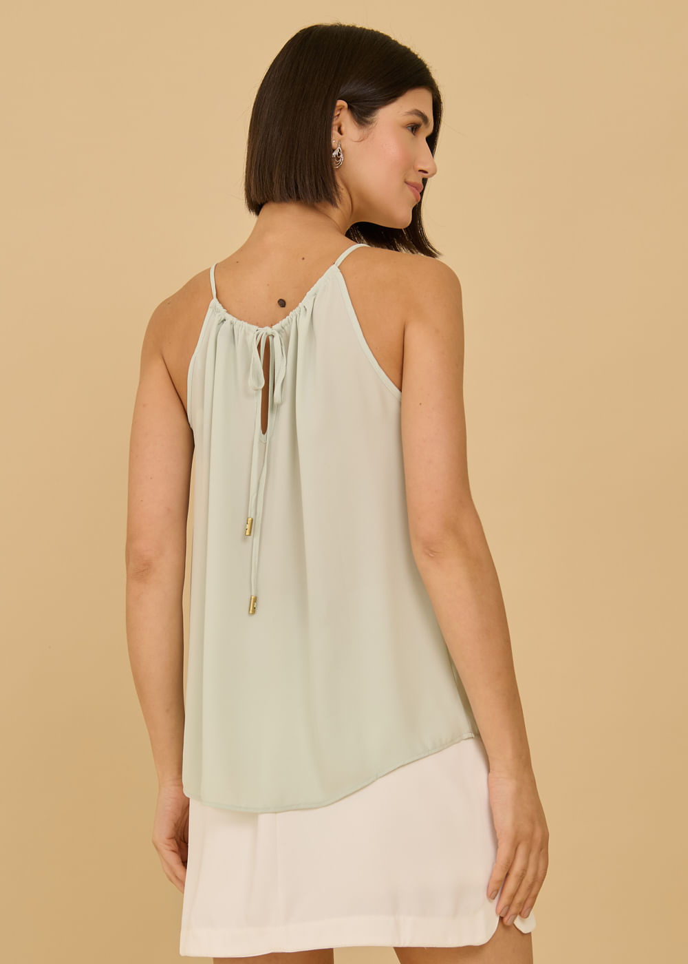 58.40.3612MEN REGATA CHIFFON HALTER NECK