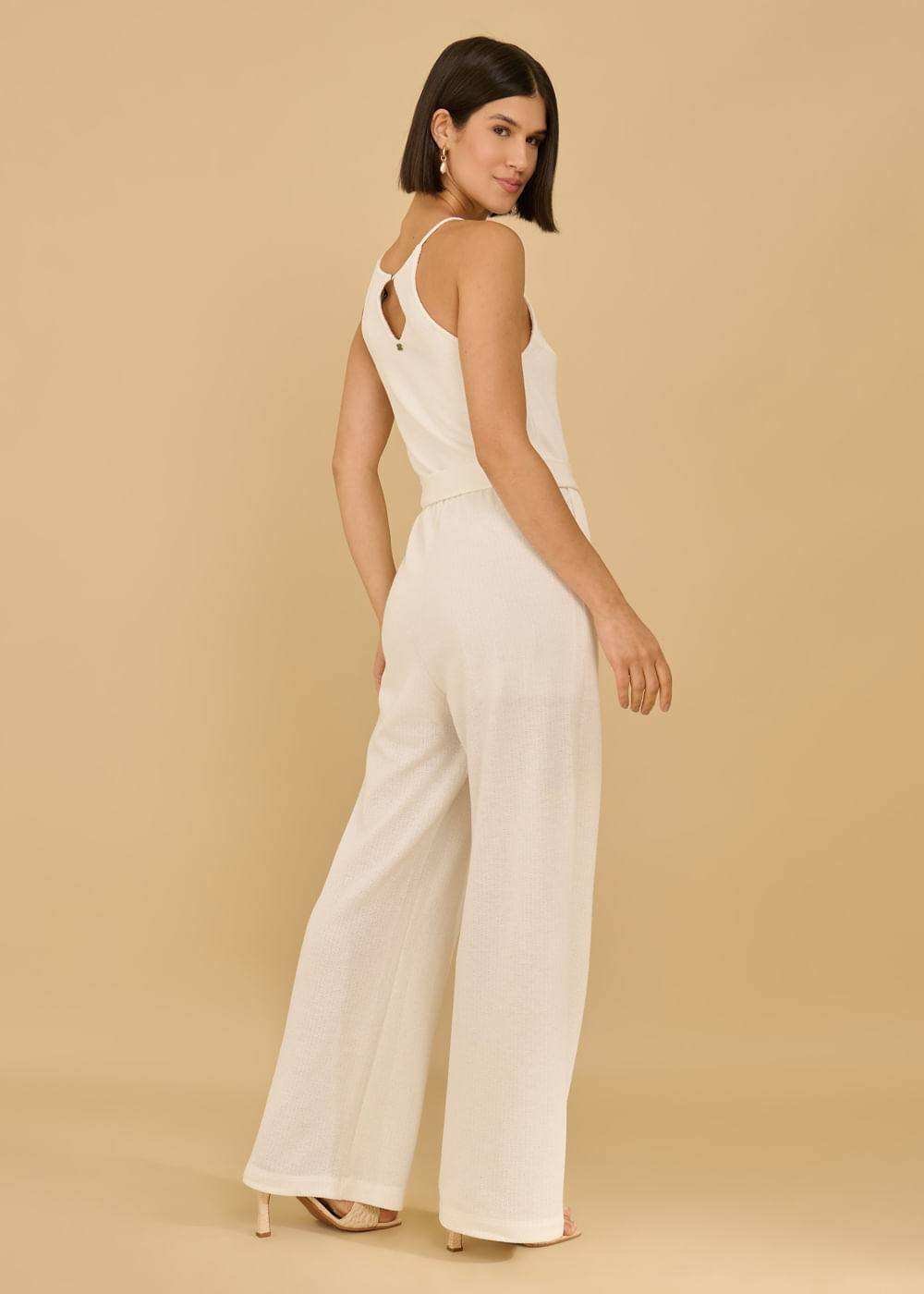 63.80.3601OFW MACACÃO MALHA COM CINTO EM FAIXA