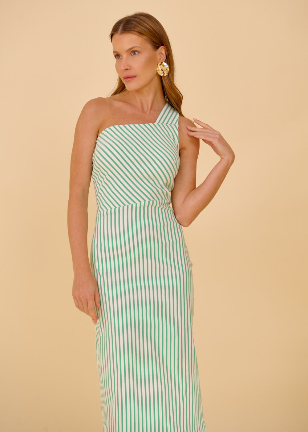 23.10.3605LIS VESTIDO MIDI ALFAIATARIA LISTRAS