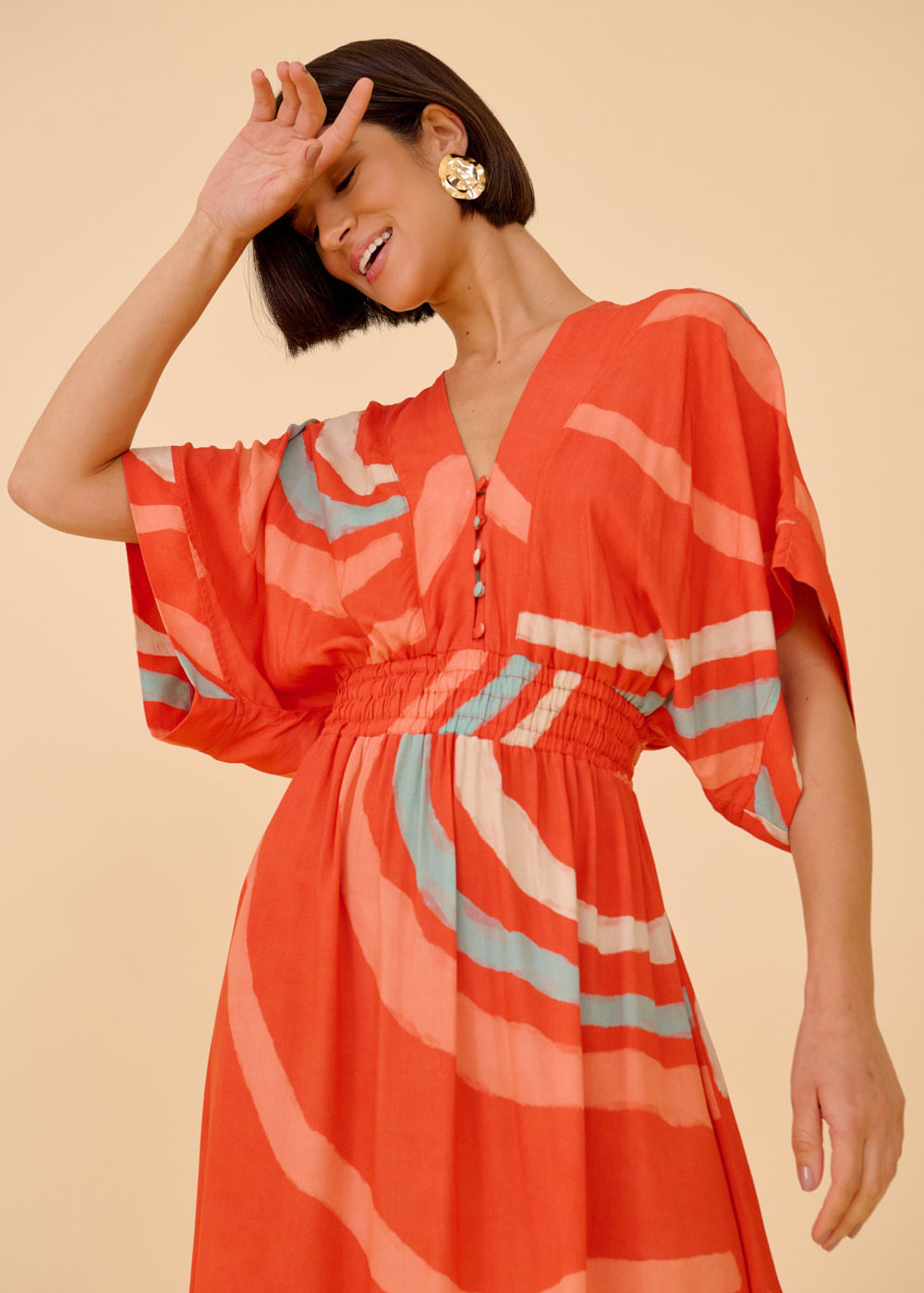 53.22.3613PAP VESTIDO MIDI DETALHADO ESTAMPA CAHY