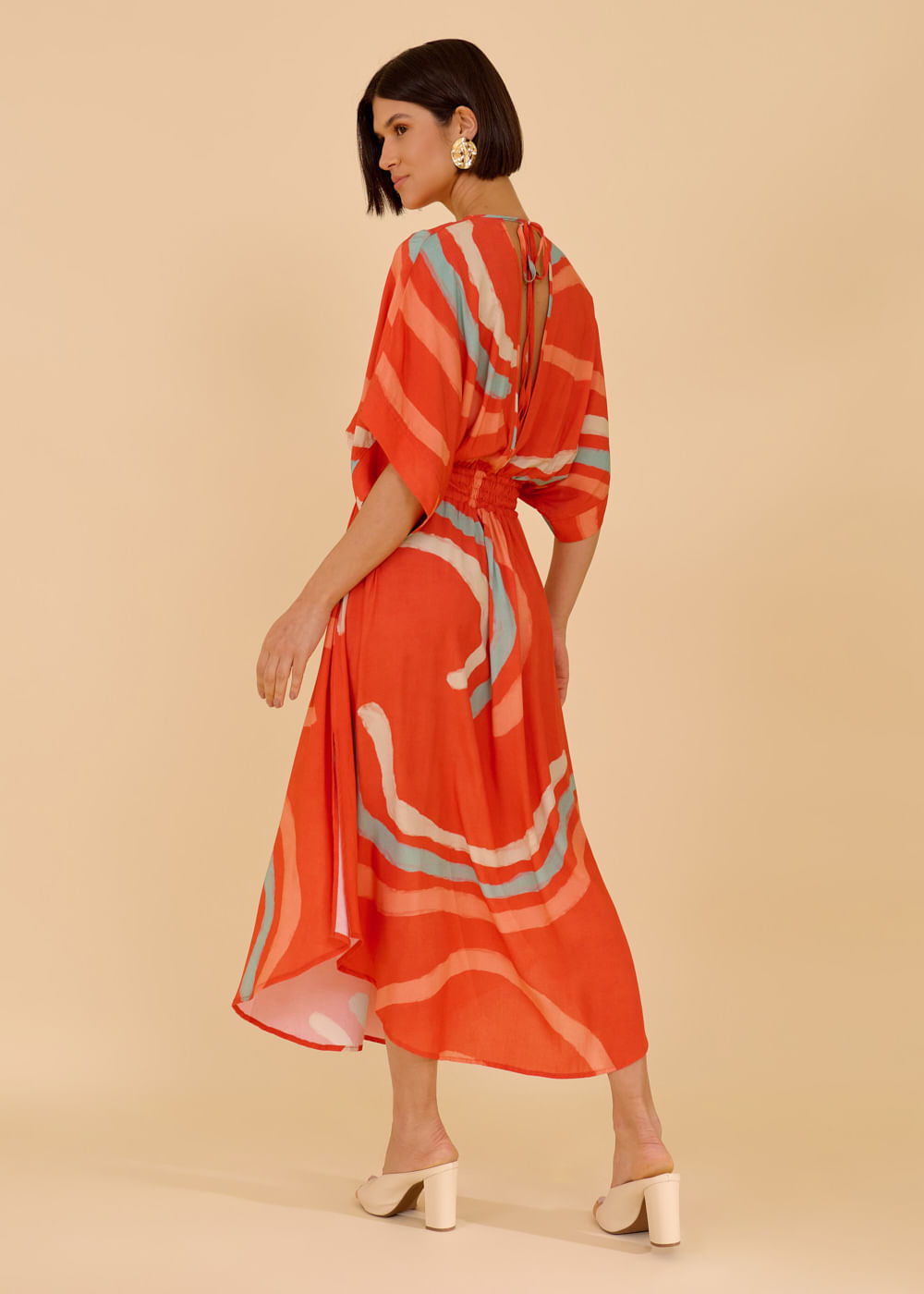 53.22.3613PAP VESTIDO MIDI DETALHADO ESTAMPA CAHY