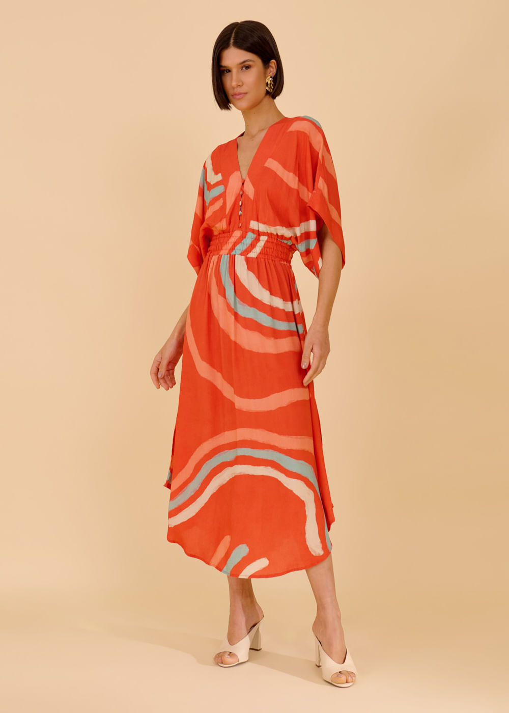 53.22.3613PAP VESTIDO MIDI DETALHADO ESTAMPA CAHY