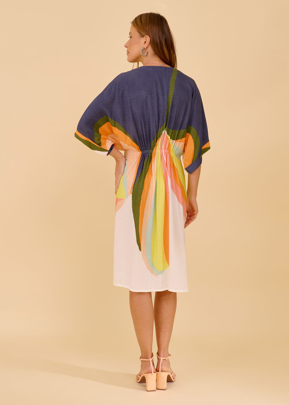 53.22.3614MAR VESTIDO MIDI ESTAMPA COLOR TULIPE