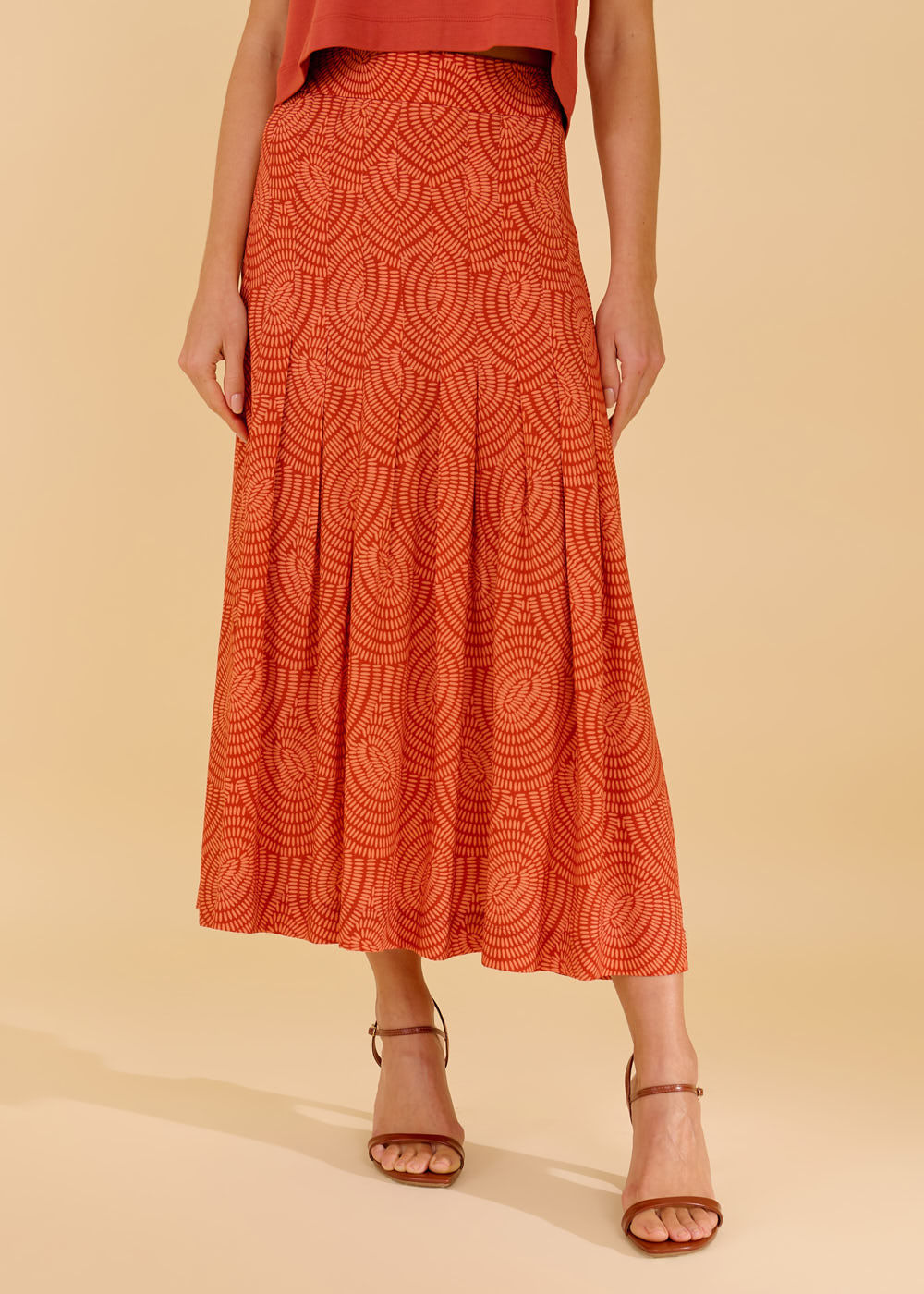 54.20.3611EST SAIA MIDI ESTAMPA NATURAL CIRCLES