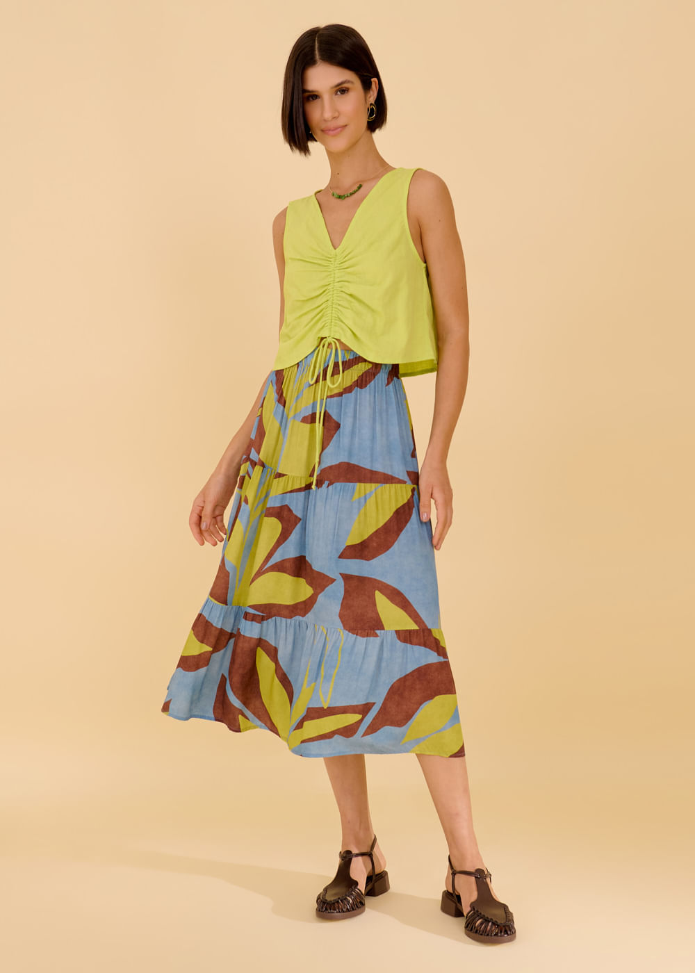 54.21.3610EST SAIA MIDI TRÊS MARIAS ESTAMPA ATLANTIC