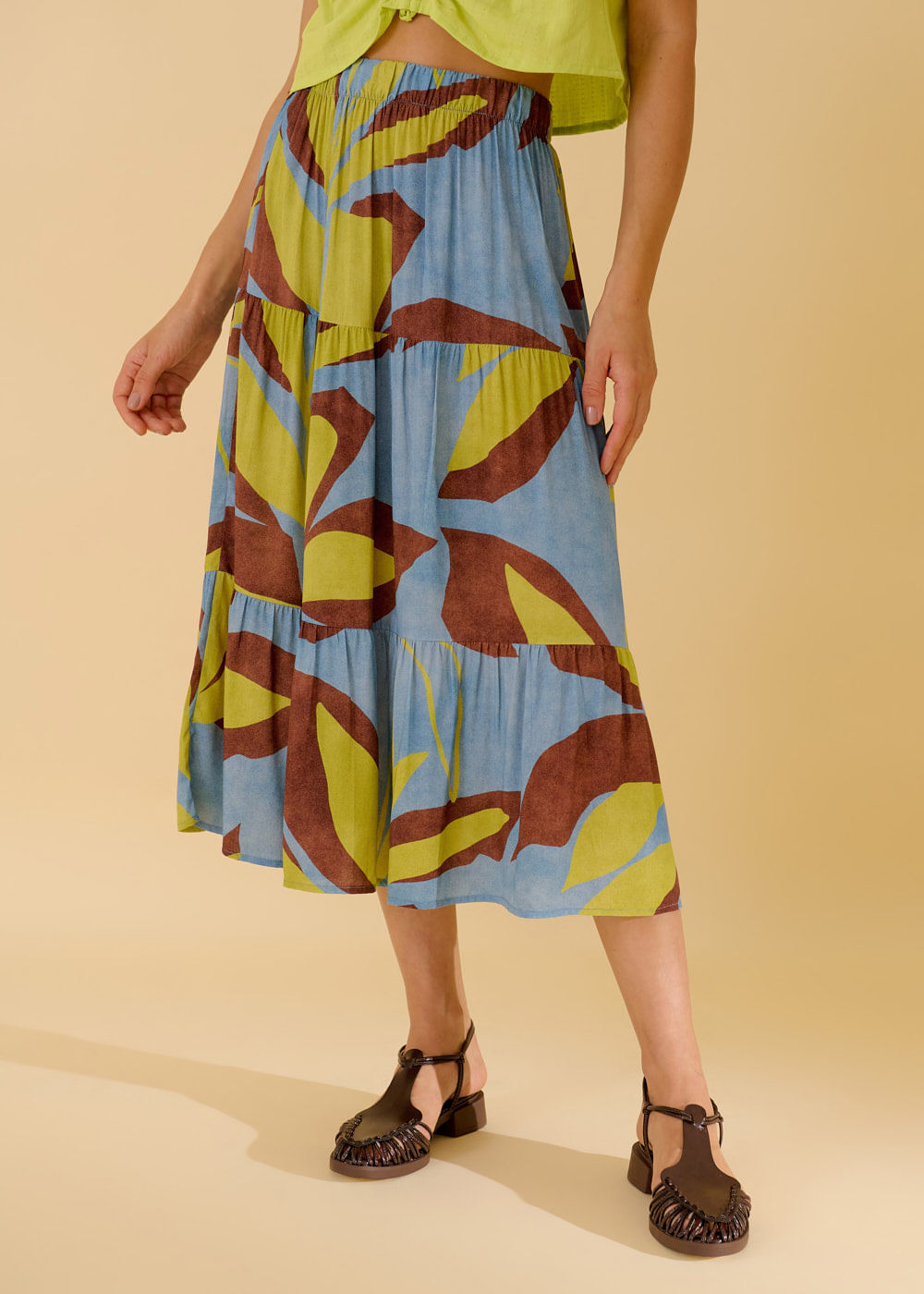 54.21.3610EST SAIA MIDI TRÊS MARIAS ESTAMPA ATLANTIC