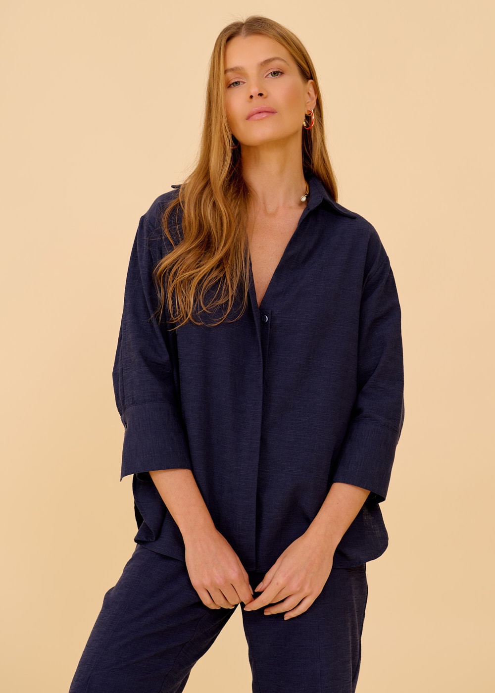 55.70.3605ALM CAMISA OVERSIZED MANGA 7/8