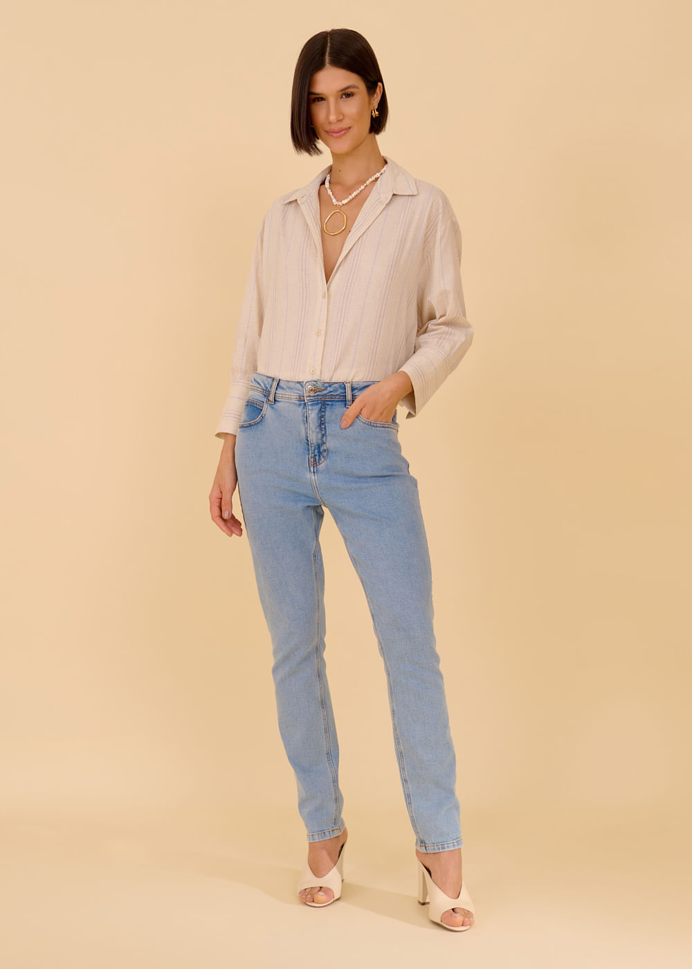 12.20.3603DEL CALÇA JEANS SKINNY