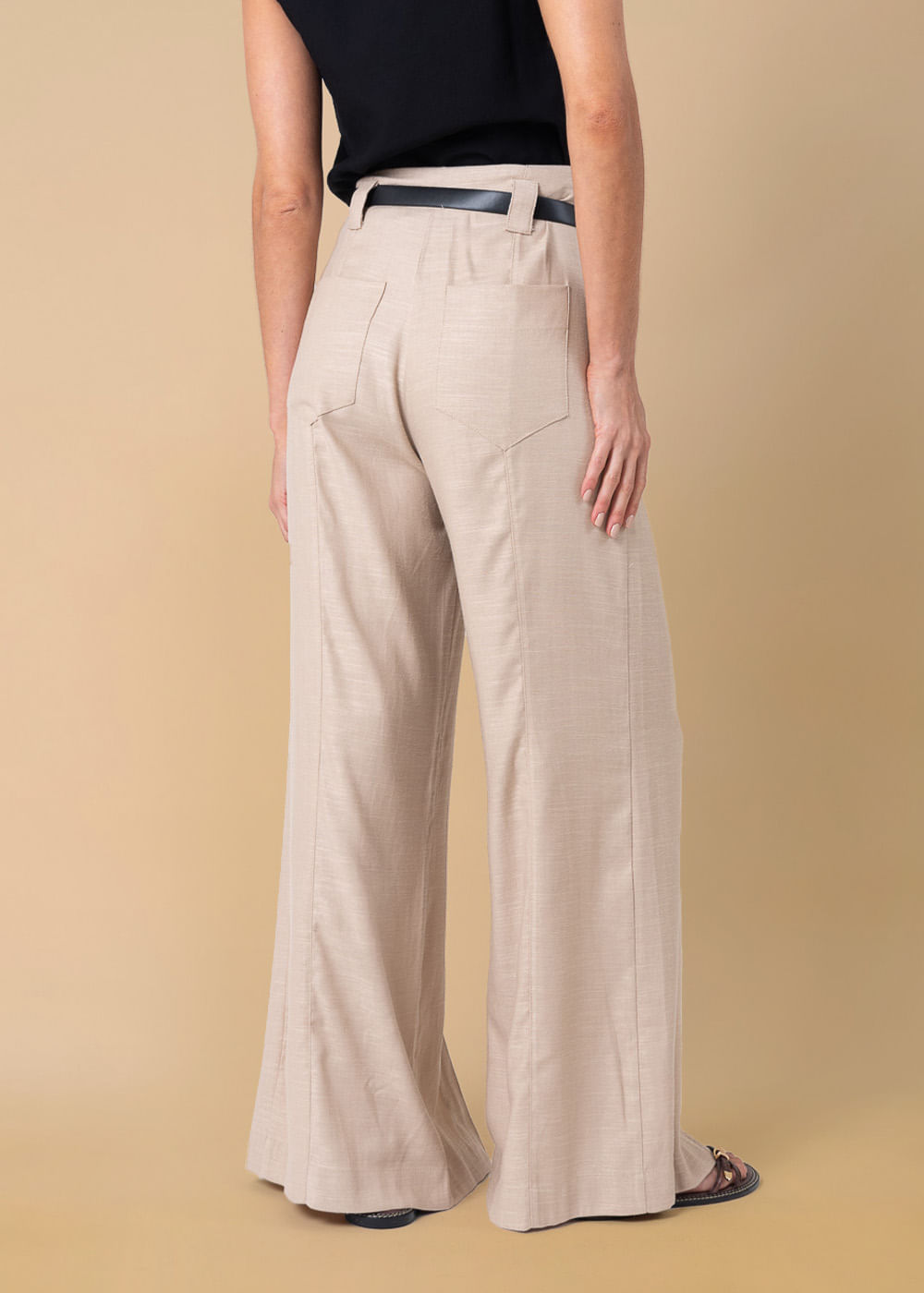 52.10.3609CML CALÇA PANTALONA COM FENDAS