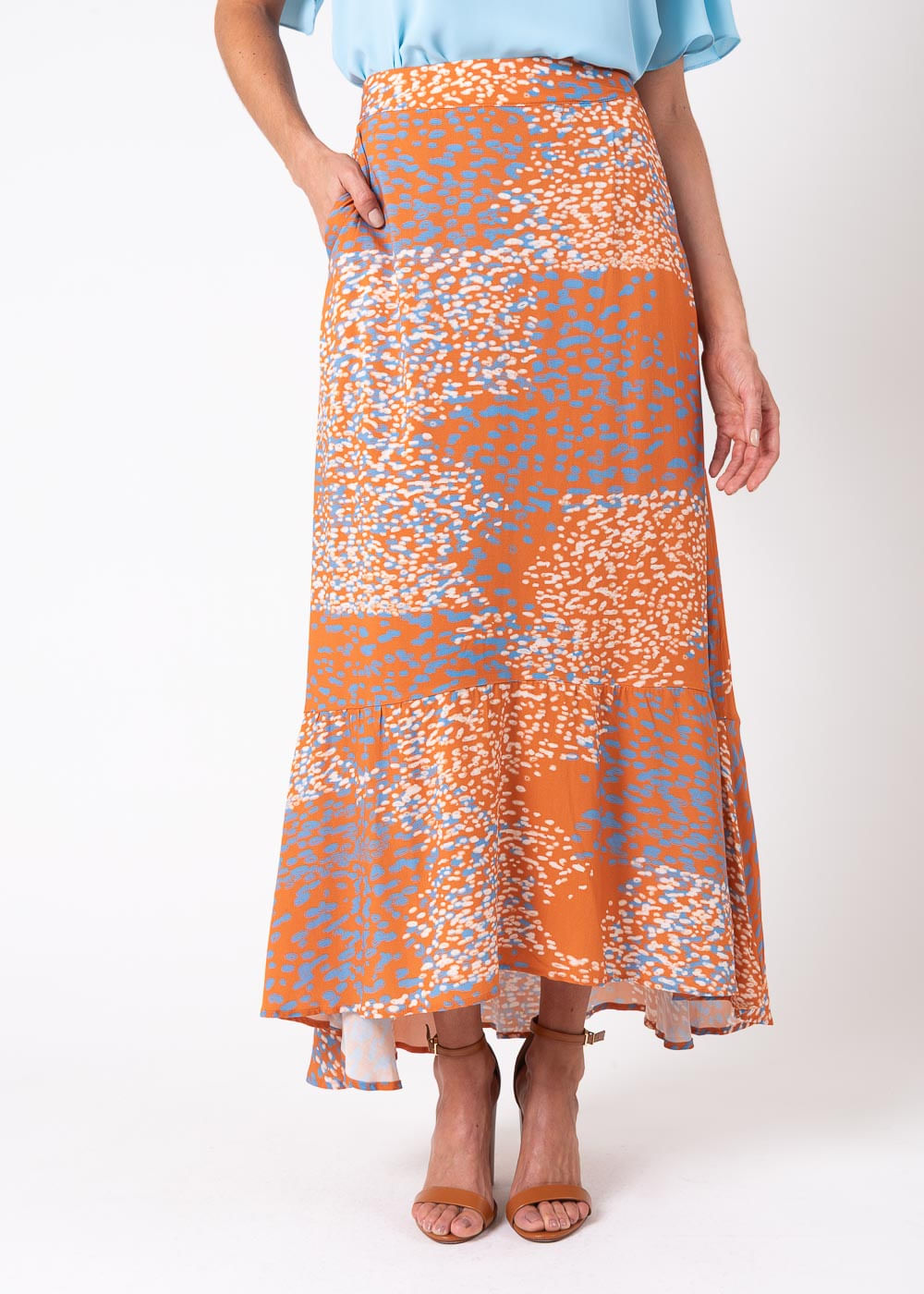 54.40.7204PAP SAIA LONGUETE ESTAMPA COLOR DOTS