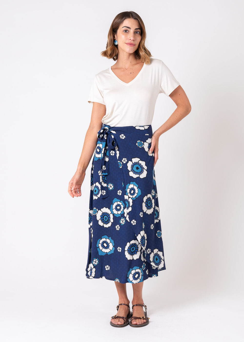 54.21.7505EST SAIA MIDI PAREO ESTAMPA FLORES