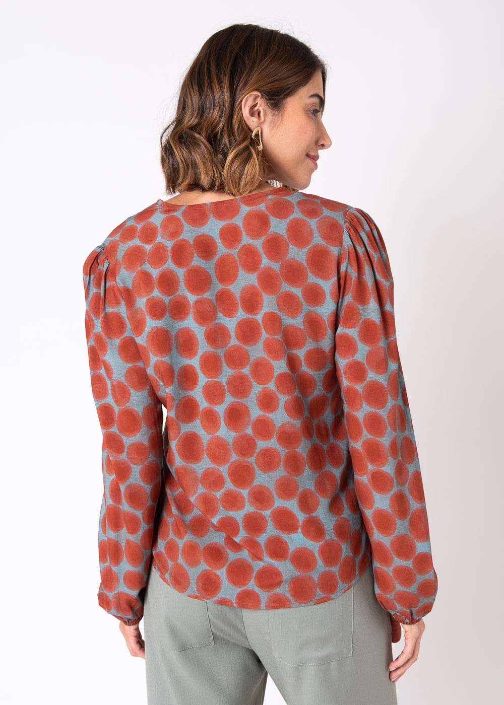 55.20.7401EST CAMISA MANGA LONGA ESTAMPA POÁ RETRÔ