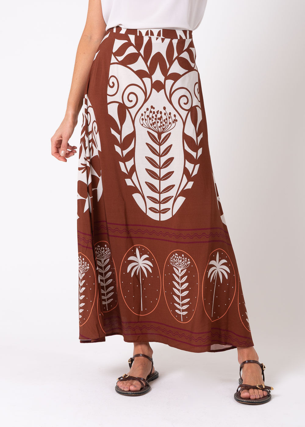 54.40.7301EST SAIA LONGUETE EVASÊ ESTAMPA HAWAII