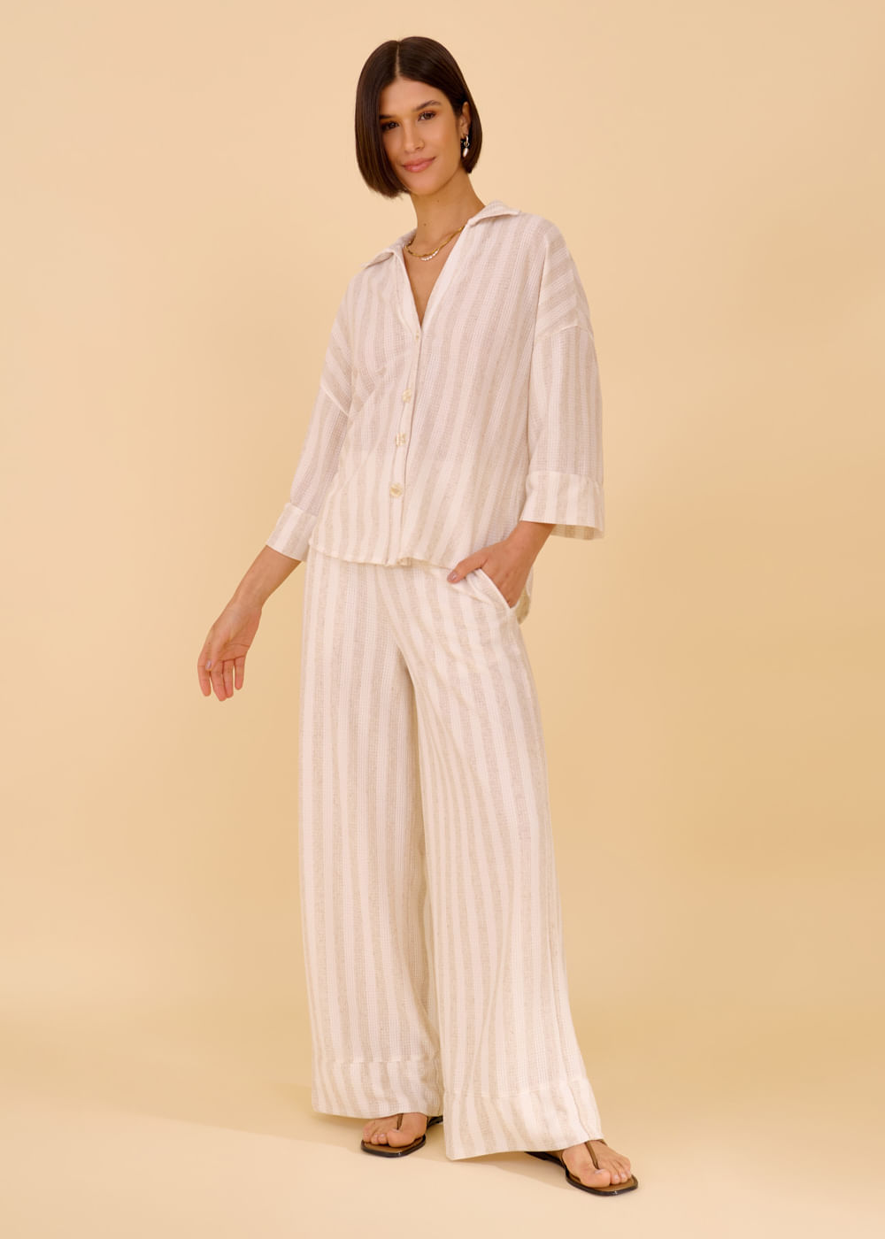 62.30.3612LIS CALÇA MALHA LISTRADA