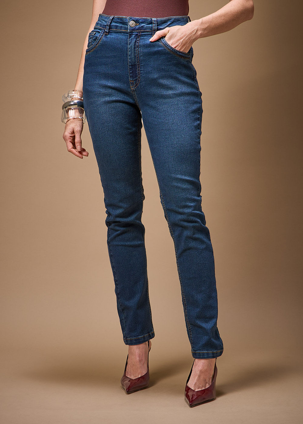 12.20.3701AMA CALÇA JEANS FIVE POCKETS SKINNY