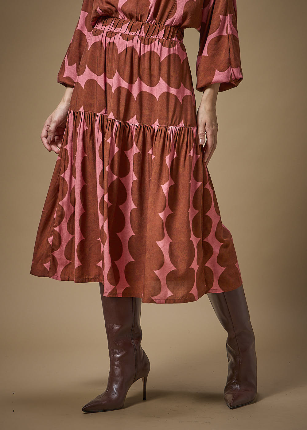 54.21.3701LOT SAIA MIDI PALA LARGA ESTAMPA TÓQUIO