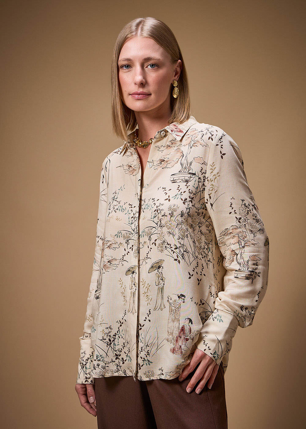 55.20.3710EST CAMISA M/L ESTAMPA GUEIXAS