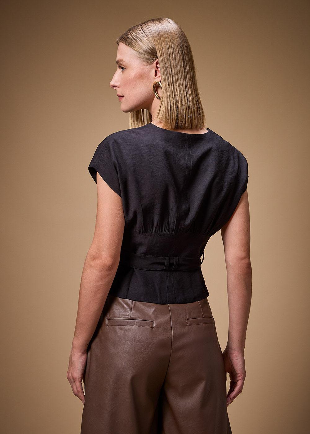 57.40.3702PTO BLUSA MANGA JAPONESA  DECOTE V- HIGHLINE