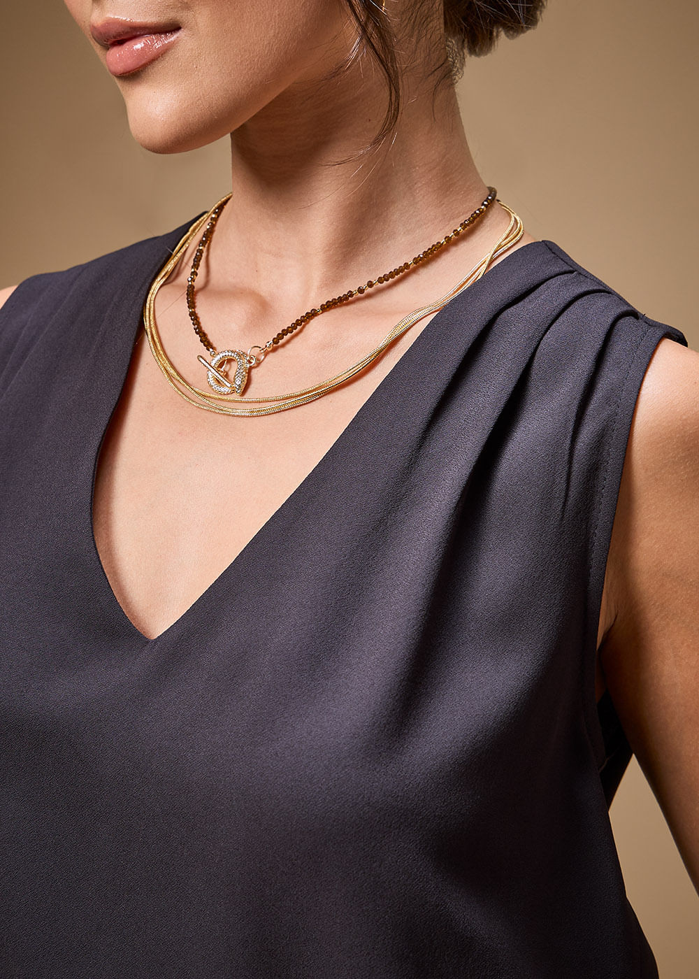 58.41.3703PTO REGATA  DETALHE PREGAS NO OMBRO - HIGHLINE