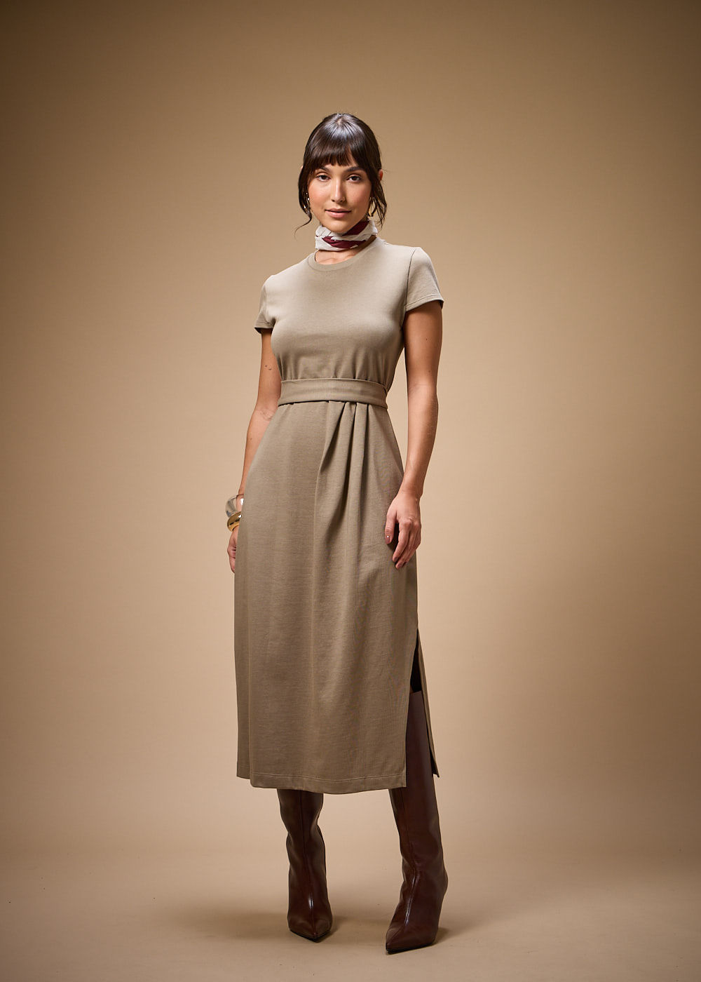 63.12.3701BON VESTIDO MALHA MIDI M/C