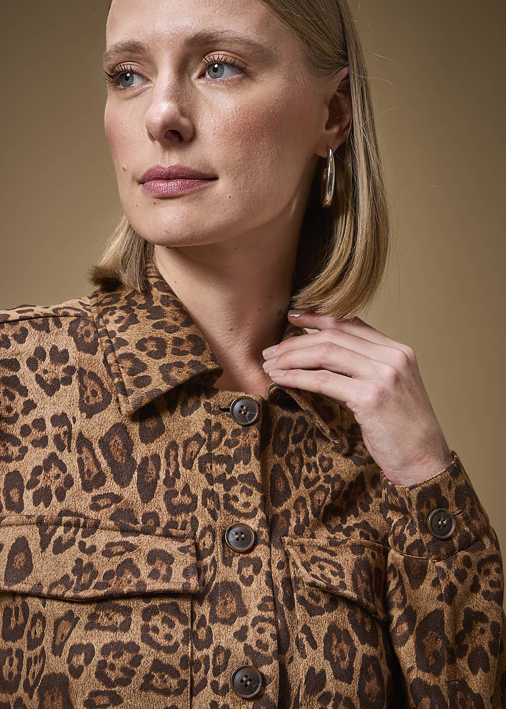 31.40.3701EST JAQUETA DE SUEDE ANIMAL PRINT