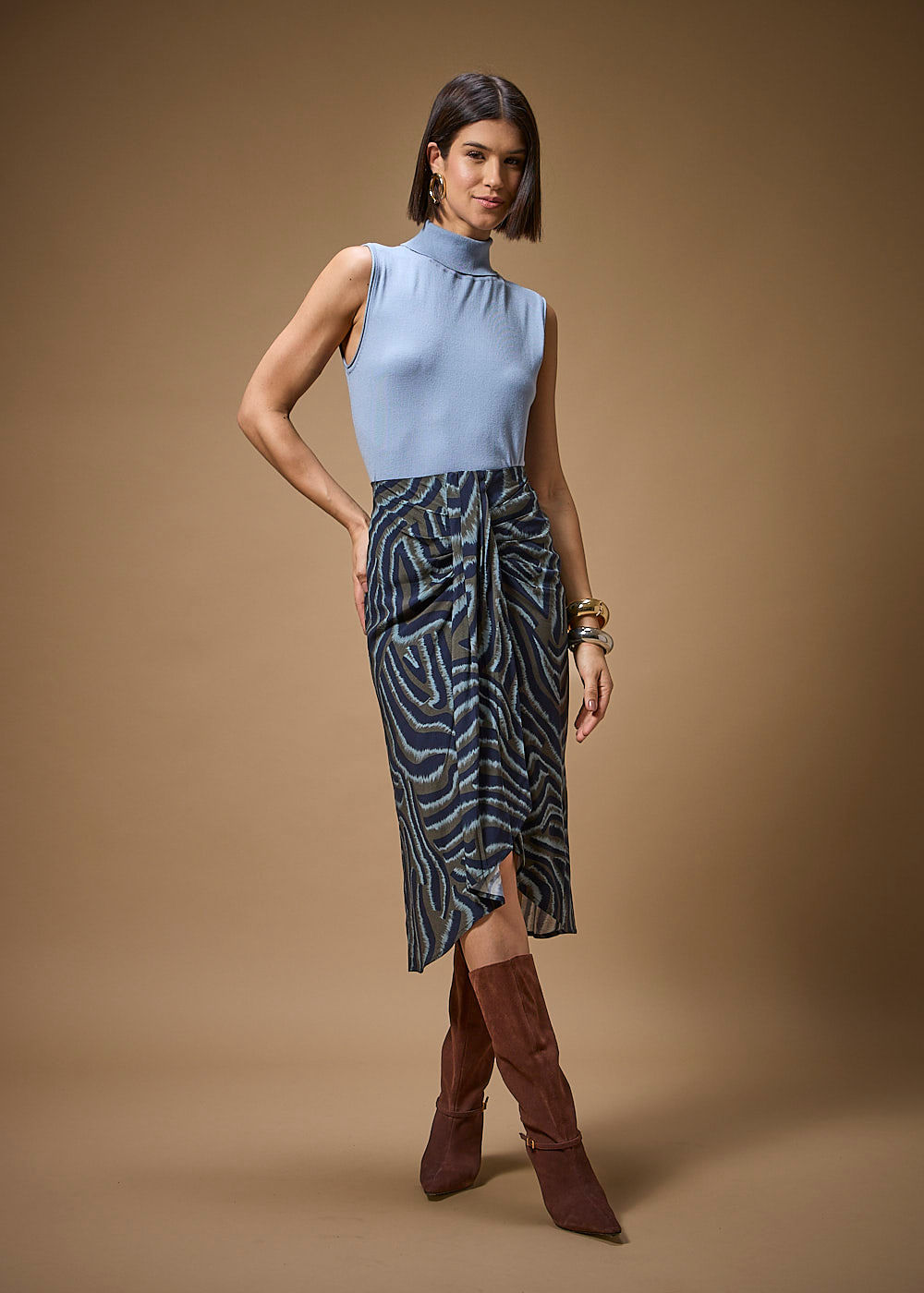 48.40.3702MZU REGATA GOLA ALTA DE TRICOT LIGHT