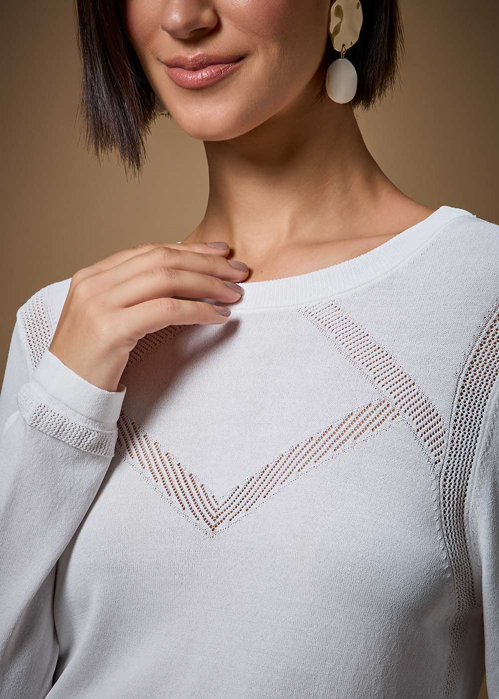 46.40.3702OFW BLUSA TRICOT M/L CREPE