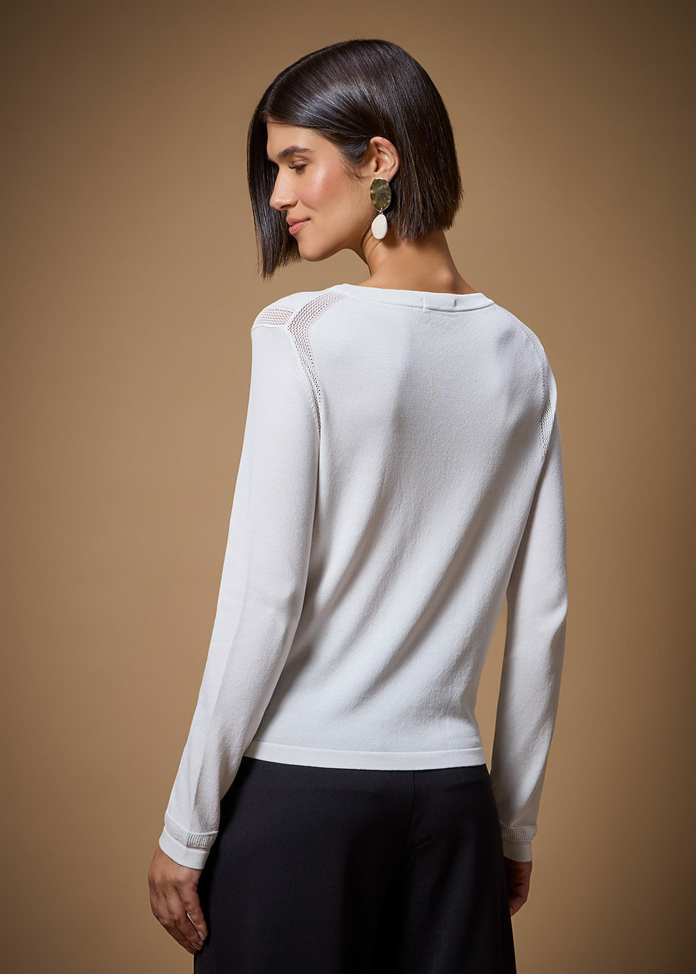 46.40.3702OFW BLUSA TRICOT M/L CREPE