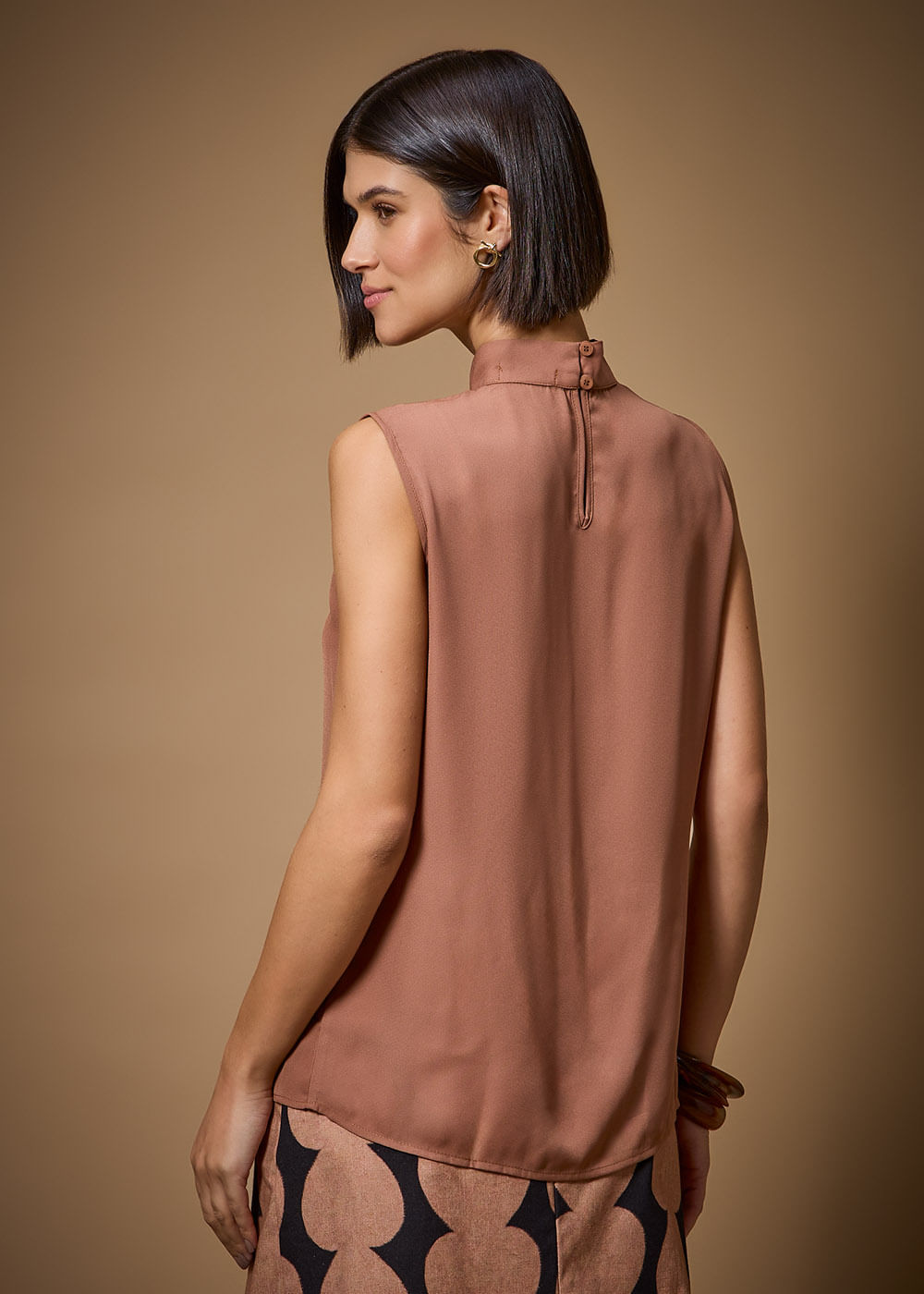 58.41.3712BRL REGATA GOLA HALTER NECK CHIFFON