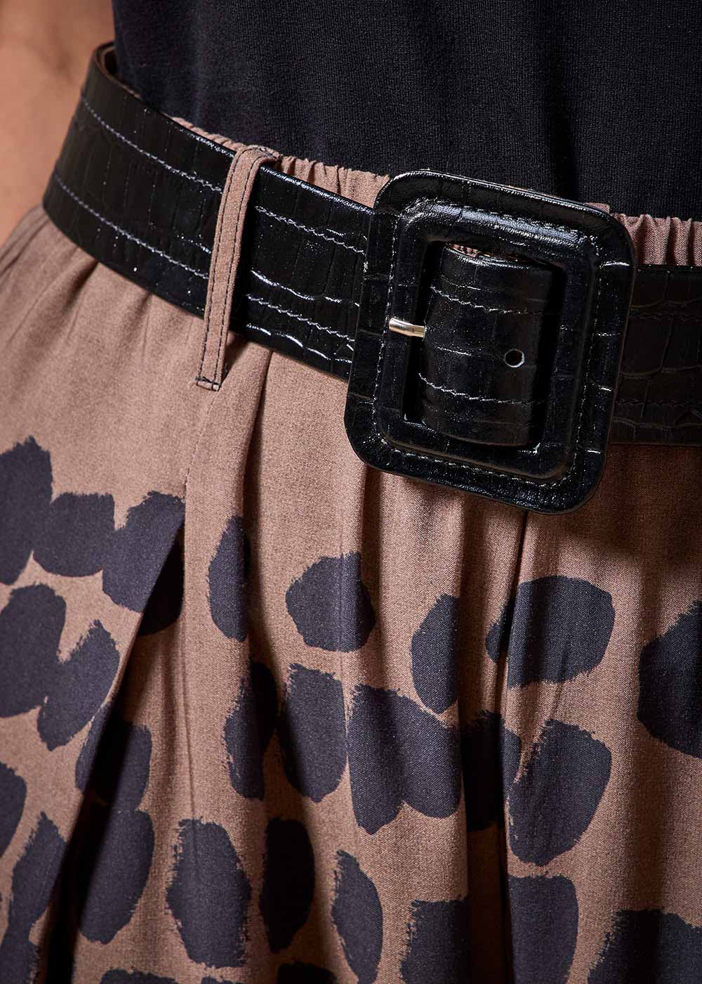 72.00.3706PTO CINTO COURO CROCO