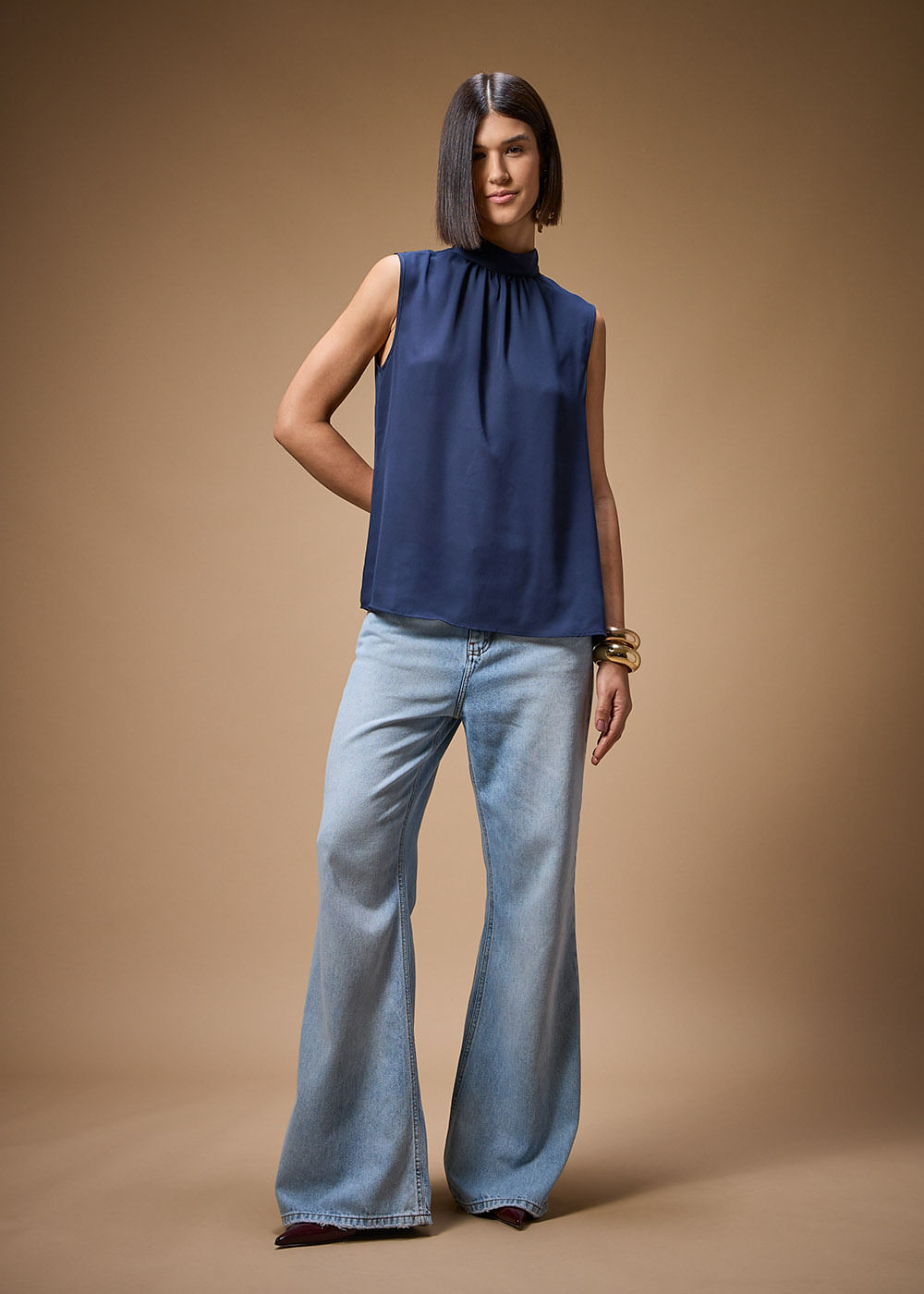 58.41.3712IKE REGATA GOLA HALTER NECK CHIFFON