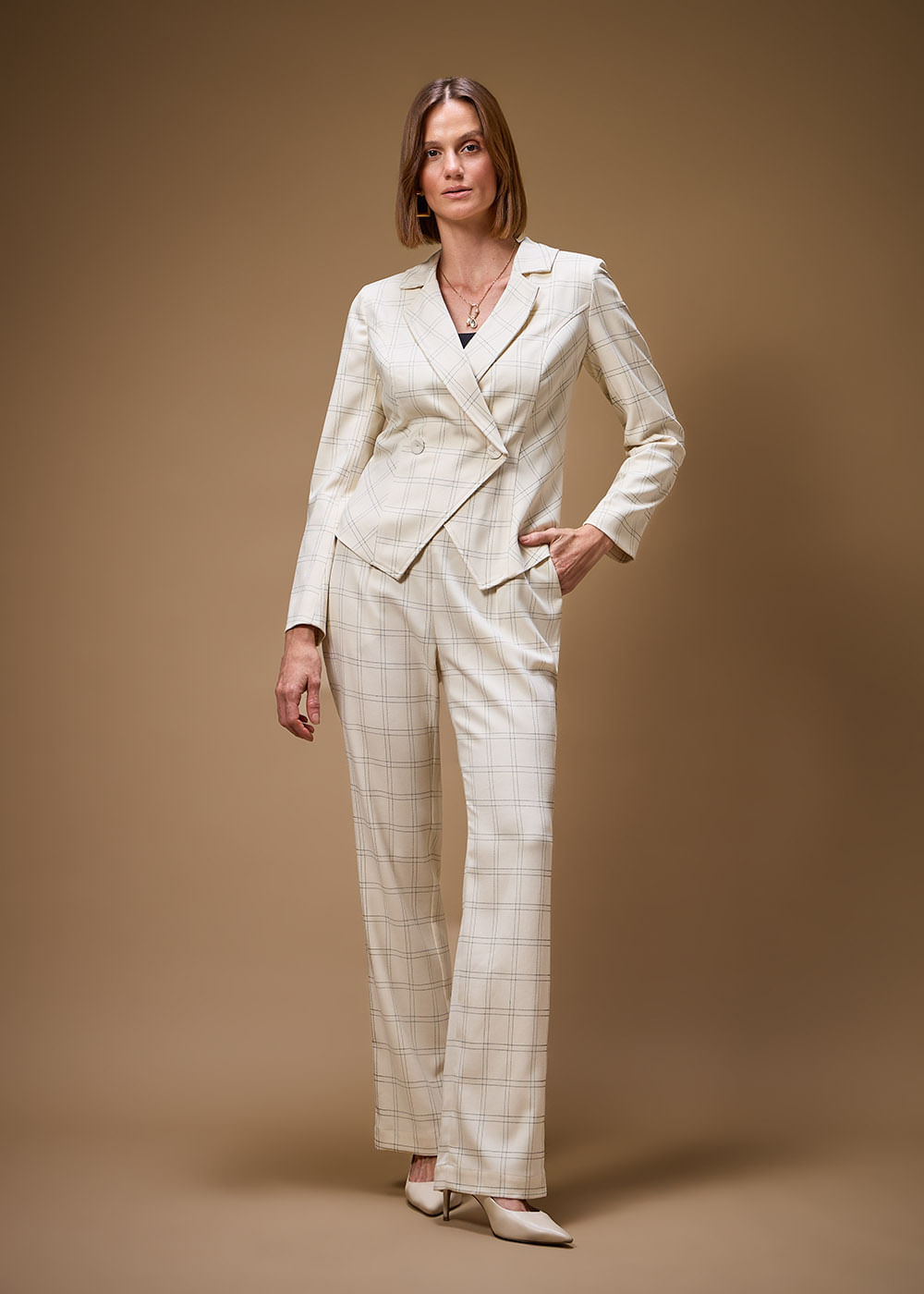 21.30.3705ARE BLAZER TRANSPASSADO XADREZ - HIGHLINE